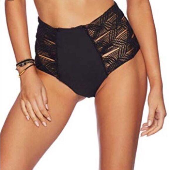 Beach Bunny Dakota High Waist Bikini Bottom NWT - Picture 1 of 6